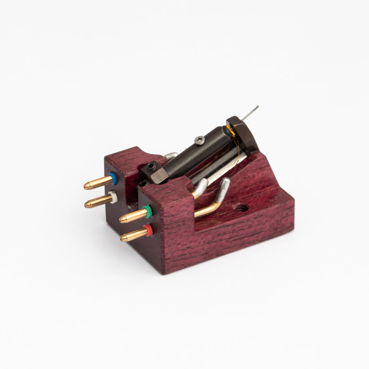Aidas Brazilian Purpleheart Wood Gold Plated Copper Coil Series AU/CU Stereo MC Phono Cartridge
