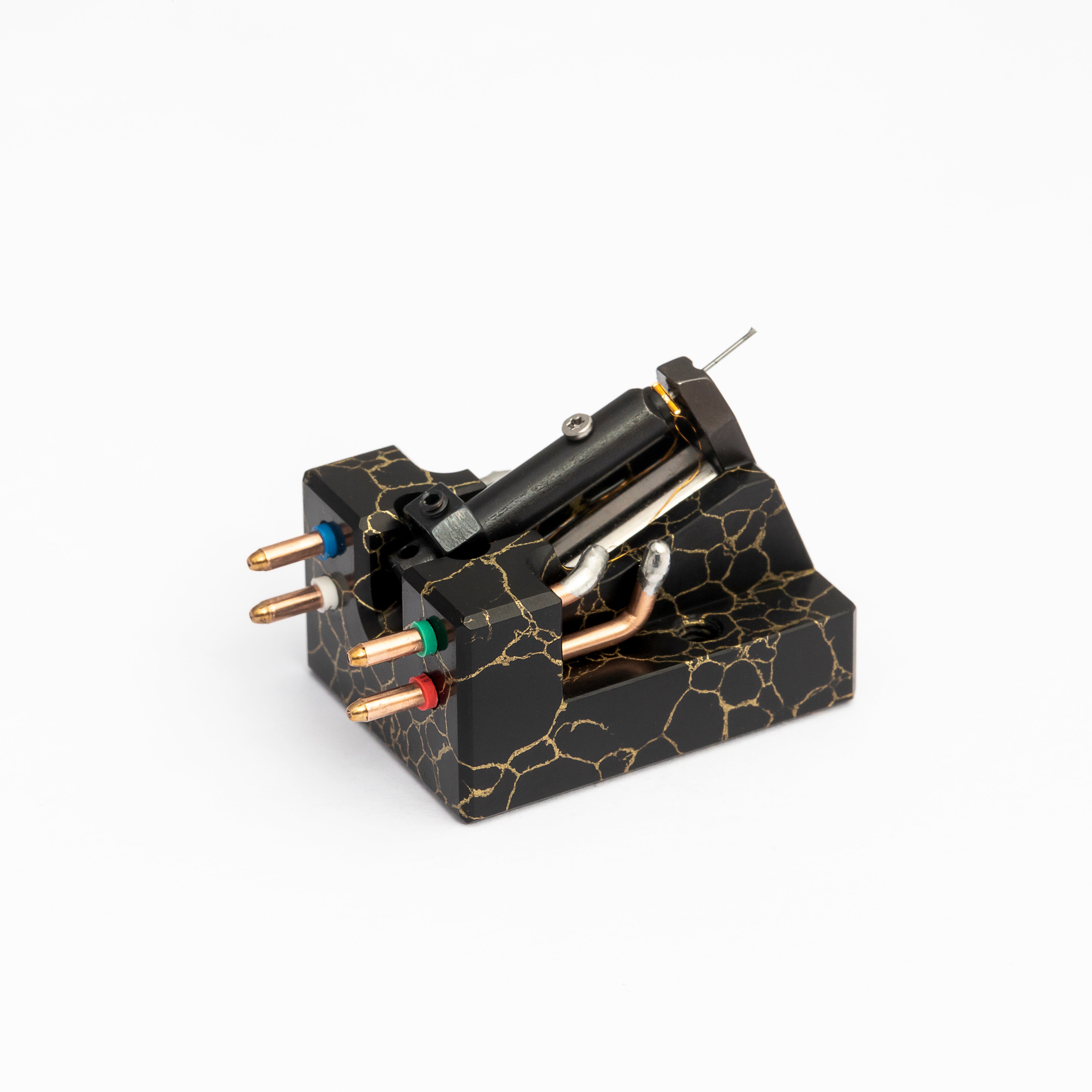 Aidas Tru-Stone Gold Web Gold Plated Copper Coil Series AU/CU Stereo MC Phono Cartridge
