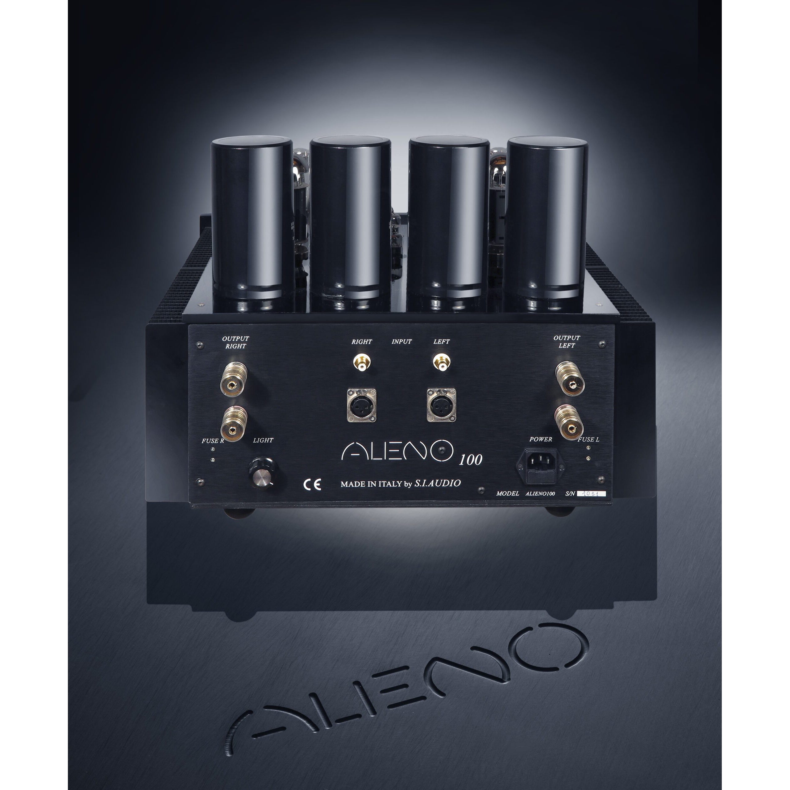 Alieno 100 LTD OTL-OCL 2A3 Tube 100W Stereo Power Amplifier