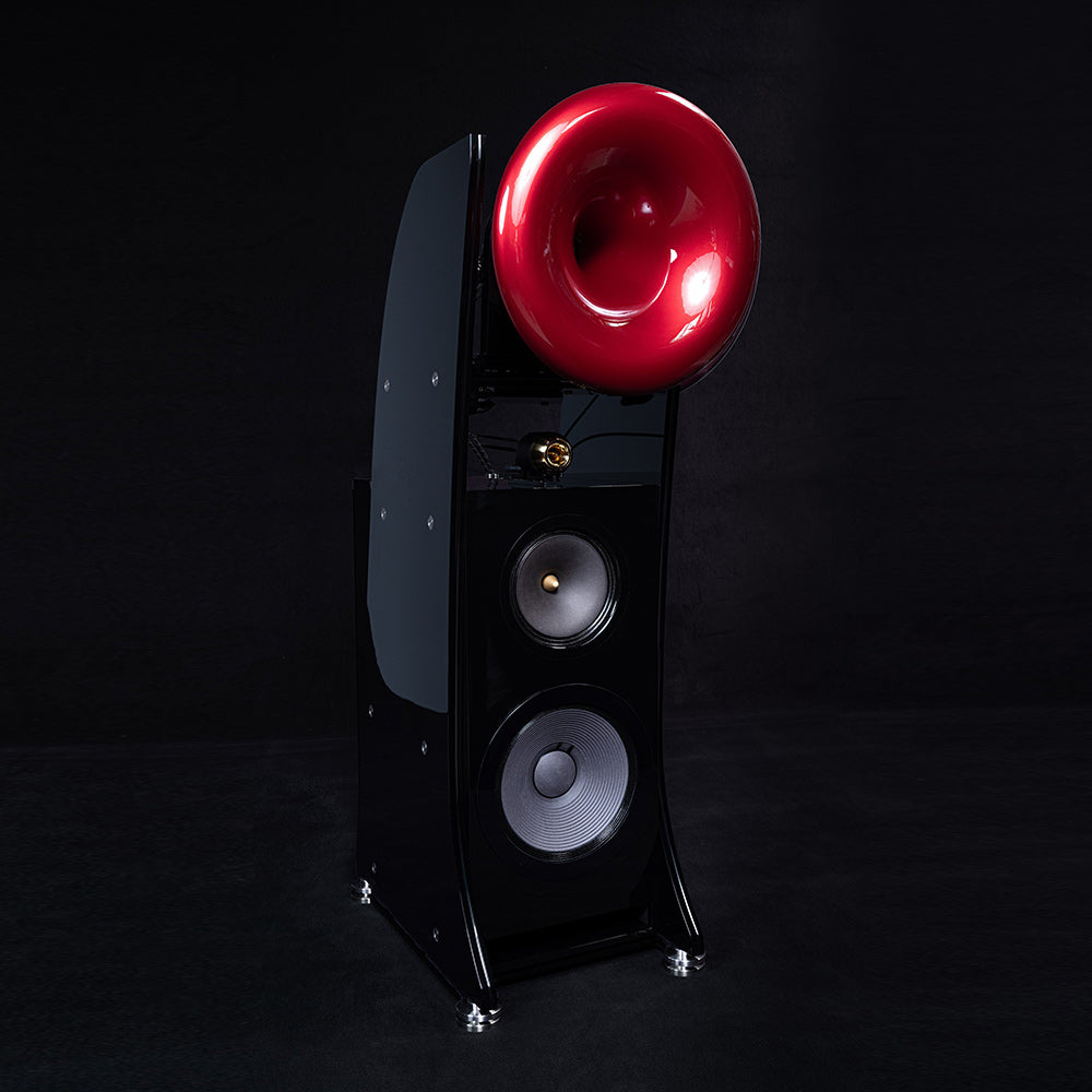 Cessaro Horn Acoustics Alpha III 4-Way Horn Loaded Floor Standing Loudspeaker