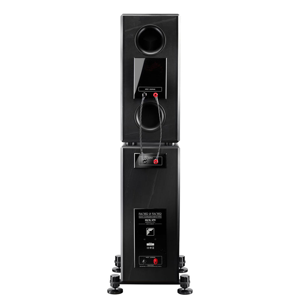 Fischer & Fischer SN670 3-Way Bi-Wired Floor Standing Loudspeaker