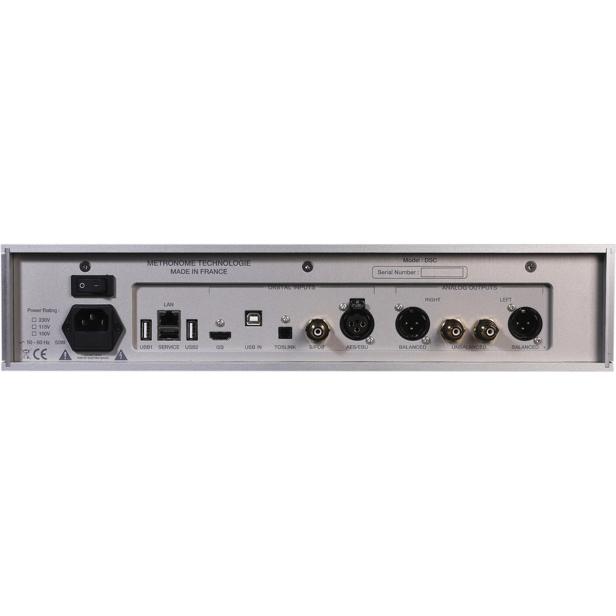 Metronome DSC DAC + Streamer + Digital Preamplifier