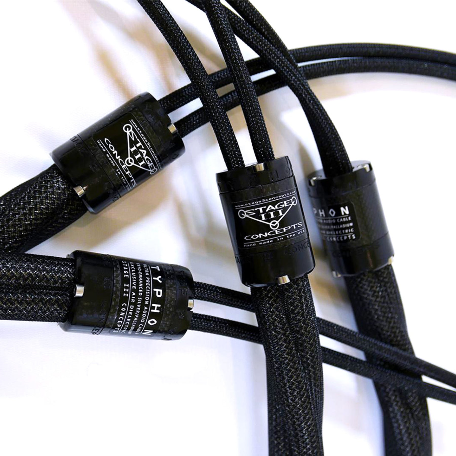 Stage III Concepts Typhon Extreme Silver/Palladium Speaker Cables