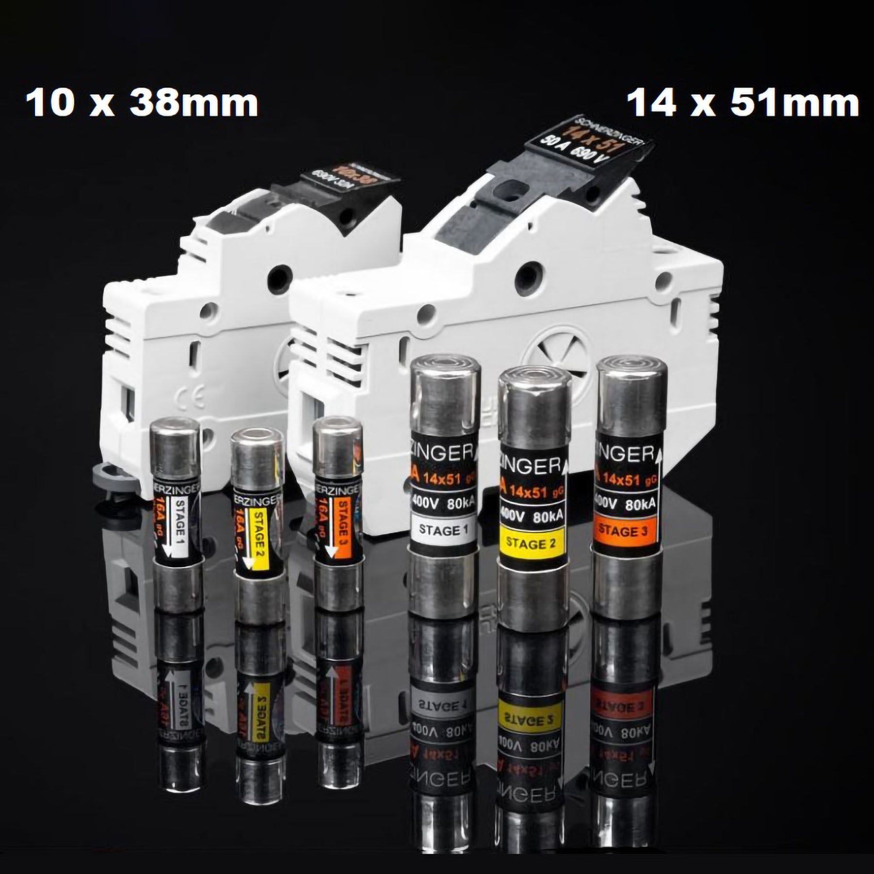 Schnerzinger Fuse Power Line Interference Signal Protector with Fuse Holder