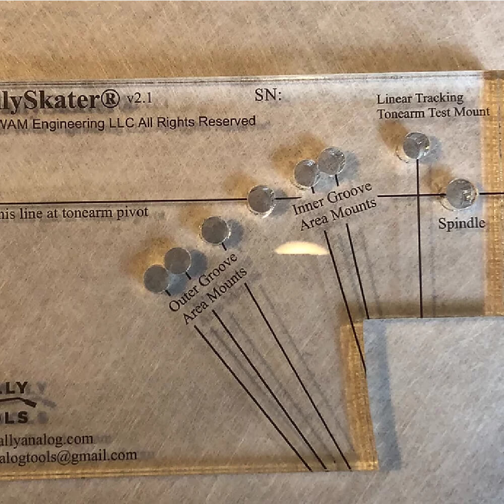 WallyTools WallySkater Pro Anti-skating Force Measurement Device