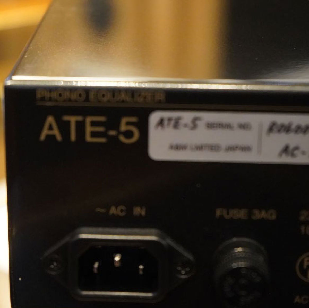Air Tight ATE-5 Phono Equalizer Amplifier