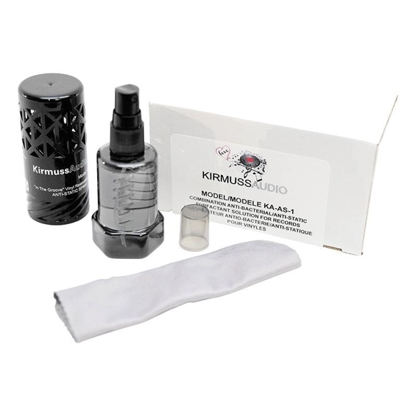 Kirmuss Audio KA-AS1 60mL surfactant solution with microfibre cloth