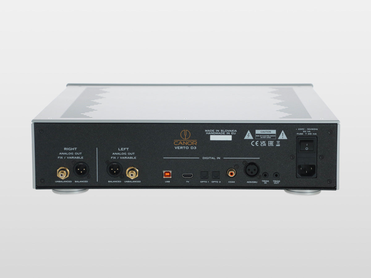 Canor Verto D3 Tube DAC, Performance Line