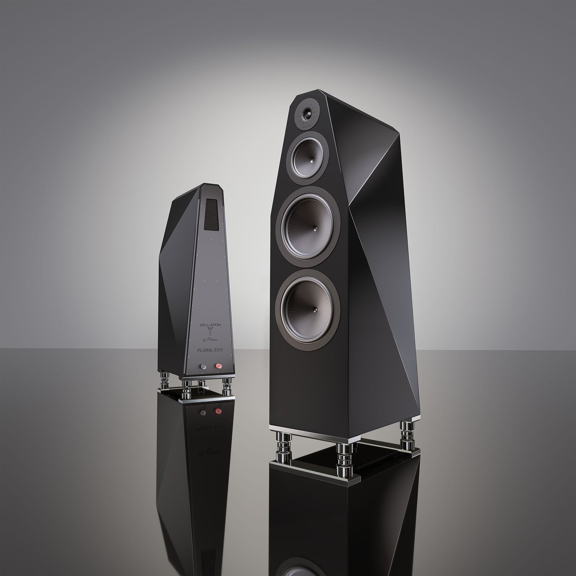 Zellaton Evo Series Plural 3-Way Floorstanding Speaker System (pair)