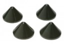 Black Diamond Racing Pyramid Cones 3-Pack