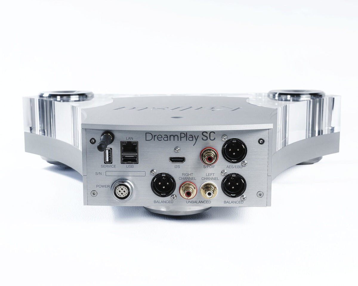 Kalista Dreamplay SC Streamer DSD 256 PCM 32/384, DAC with Elektra PSU