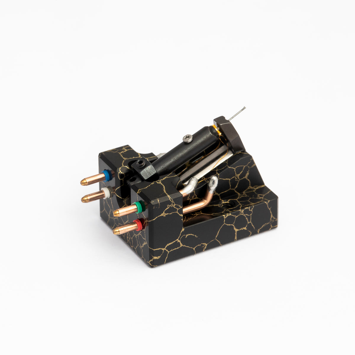 Aidas Tru-Stone Gold Web Gold Plated Copper Coil Series AU/CU Stereo MC Phono Cartridge