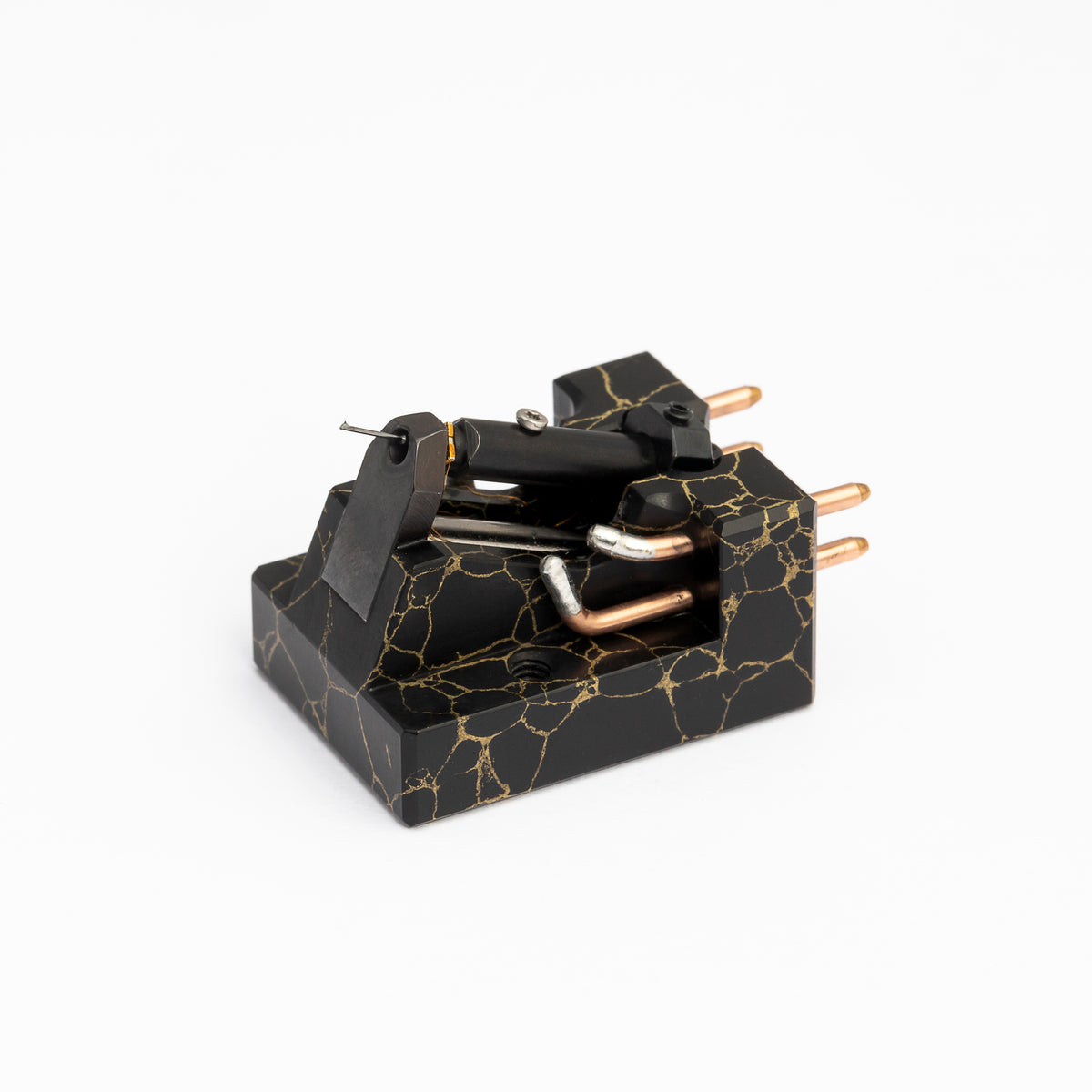 Aidas Tru-Stone Gold Web Gold Plated Copper Coil Series AU/CU Stereo MC Phono Cartridge