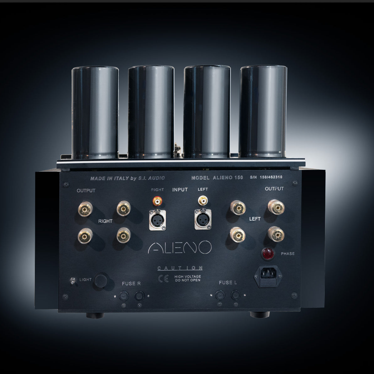 Alieno 150/120 LTD OTL-OCL 3AB (150W) or 2A3 (120W) Tube Stereo Power Amplifier