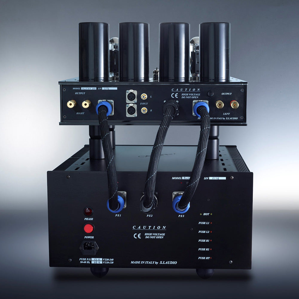 Alieno 250 LTD Mk2 OTL-OCL 300B Tube 250W Stereo Power Amplifier
