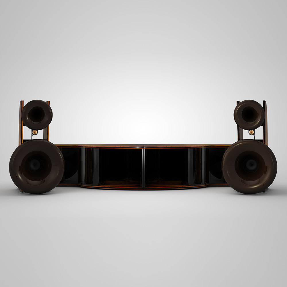 Cessaro Horn Acoustics Beta II 4-Way Horn Loaded Floor Standing Loudspeaker