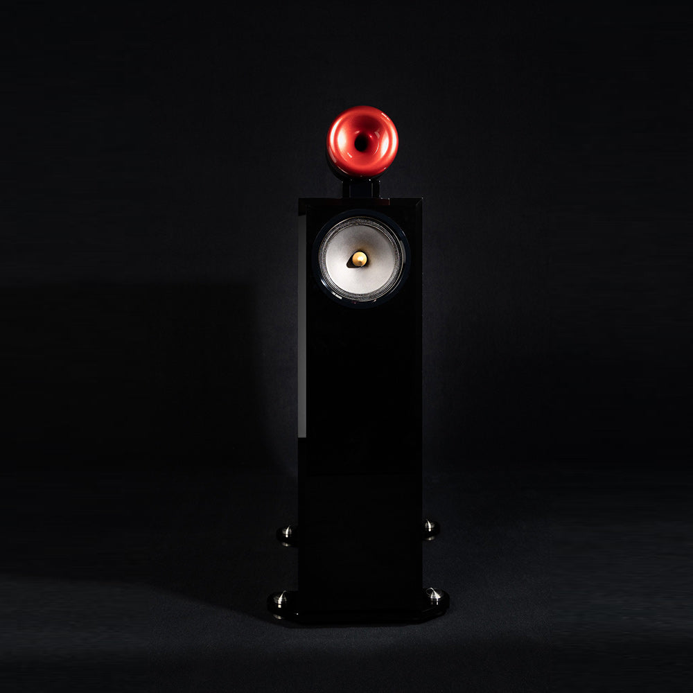 Cessaro Horn Acoustics Opus-1 Horn Loaded 2-Way Speaker System with Level Adjust & Feet