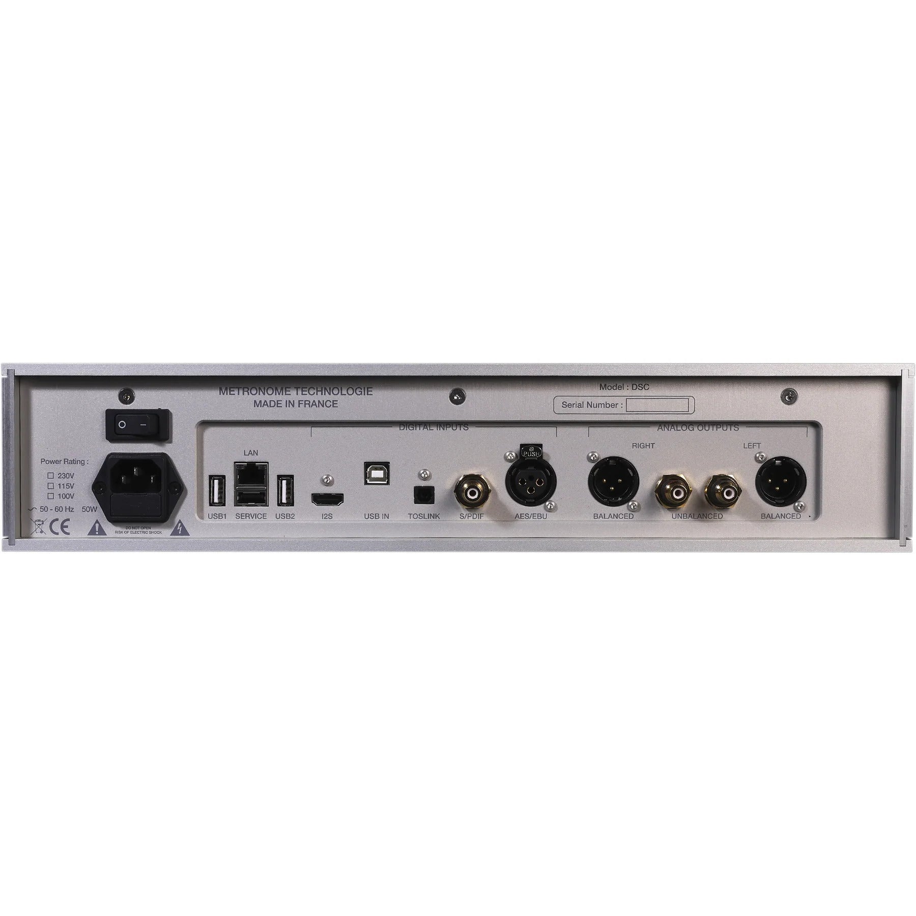 Metronome DSC DAC + Streamer + Digital Preamplifier