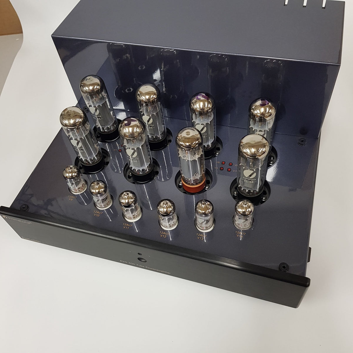 PrimaLuna EVO 400 Tube Power Amplifier Black (EL34, Traded-In) - actual unit