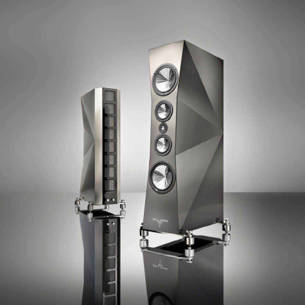 Zellaton Statement Klassik Series 3-Way Floor Standing Speaker (pair)