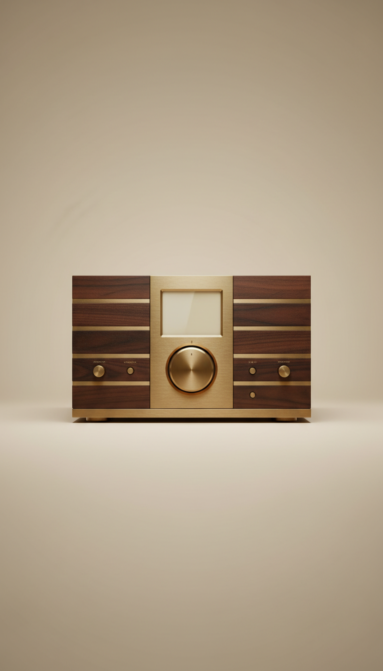 Reference Stereo Amplifier in Machined Aluminum